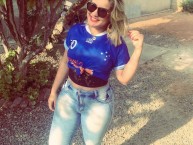 Hincha - Tribunera - Chica - Fanatica de la Barra: Torcida Fanáti-Cruz • Club: Cruzeiro