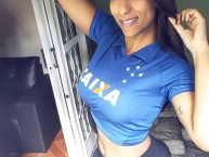 Hincha - Tribunera - Chica - Fanatica de la Barra: Torcida Fanáti-Cruz • Club: Cruzeiro