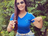 Hincha - Tribunera - Chica - Fanatica de la Barra: Torcida Fanáti-Cruz • Club: Cruzeiro