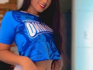 Hincha - Tribunera - Chica - Fanatica de la Barra: Torcida Fanáti-Cruz • Club: Cruzeiro