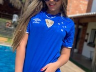 Hincha - Tribunera - Chica - Fanatica de la Barra: Torcida Fanáti-Cruz • Club: Cruzeiro