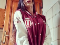 Hincha - Tribunera - Chica - Fanatica de la Barra: Trinchera Norte • Club: Universitario de Deportes