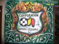 Mural - Graffiti - Pintada - Mural de la Barra: Artillería Verde Sur • Club: Deportes Quindío