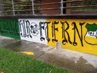 Mural - Graffiti - Pintadas - Mural de la Barra: Artillería Verde Sur &bull; Club: Deportes Quindío &bull; País: Colombia