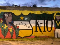 Mural - Graffiti - Pintadas - Mural de la Barra: Artillería Verde Sur &bull; Club: Deportes Quindío &bull; País: Colombia