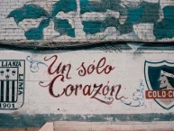 Mural - Graffiti - Pintada - "Amistad Colo-colo" Mural de la Barra: Comando SVR &bull; Club: Alianza Lima