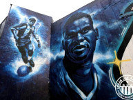 Mural - Graffiti - Pintada - "TODAS LAS SANGRES - ALIANZA LIMA" Mural de la Barra: Comando SVR &bull; Club: Alianza Lima