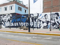 Mural - Graffiti - Pintada - "TODAS LAS SANGRES - ALIANZA LIMA" Mural de la Barra: Comando SVR &bull; Club: Alianza Lima