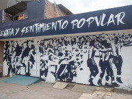 Mural - Graffiti - Pintada - "TODAS LAS SANGRES - ALIANZA LIMA" Mural de la Barra: Comando SVR &bull; Club: Alianza Lima