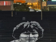 Mural - Graffiti - Pintada - "TODAS LAS SANGRES - ALIANZA LIMA" Mural de la Barra: Comando SVR &bull; Club: Alianza Lima