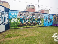 Mural - Graffiti - Pintada - "TODAS LAS SANGRES - ALIANZA LIMA" Mural de la Barra: Comando SVR &bull; Club: Alianza Lima