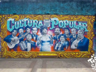Mural - Graffiti - Pintada - "TODAS LAS SANGRES - ALIANZA LIMA" Mural de la Barra: Comando SVR &bull; Club: Alianza Lima