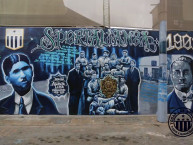 Mural - Graffiti - Pintadas - "TODAS LAS SANGRES - ALIANZA LIMA" Mural de la Barra: Comando SVR &bull; Club: Alianza Lima &bull; País: Peru