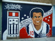 Mural - Graffiti - Pintadas - "TODAS LAS SANGRES - ALIANZA LIMA" Mural de la Barra: Comando SVR &bull; Club: Alianza Lima &bull; País: Peru