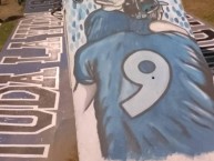 Mural - Graffiti - Pintada - Mural de la Barra: Comandos Azules &bull; Club: Millonarios