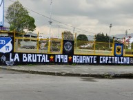 Mural - Graffiti - Pintada - Mural de la Barra: Comandos Azules • Club: Millonarios