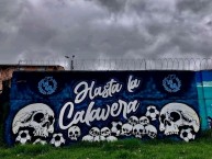 Mural - Graffiti - Pintada - Mural de la Barra: Comandos Azules • Club: Millonarios