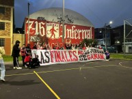 Mural - Graffiti - Pintadas - "Z-16 Infernal" Mural de la Barra: Disturbio Rojo Bogotá &bull; Club: América de Cáli &bull; País: Colombia