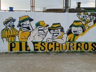 Mural - Graffiti - Pintadas - Mural de la Barra: Fortaleza Leoparda Sur &bull; Club: Atlético Bucaramanga &bull; País: Colombia