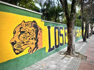 Mural - Graffiti - Pintadas - Mural de la Barra: Fortaleza Leoparda Sur &bull; Club: Atlético Bucaramanga &bull; País: Colombia