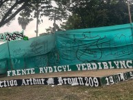 Mural - Graffiti - Pintadas - Mural de la Barra: Frente Radical Verdiblanco &bull; Club: Deportivo Cali &bull; País: Colombia