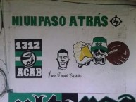 Mural - Graffiti - Pintada - Mural de la Barra: Frente Radical Verdiblanco • Club: Deportivo Cali