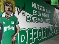 Mural - Graffiti - Pintada - Mural de la Barra: Frente Radical Verdiblanco • Club: Deportivo Cali