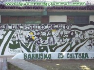 Mural - Graffiti - Pintada - Mural de la Barra: Frente Radical Verdiblanco • Club: Deportivo Cali