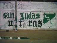 Mural - Graffiti - Pintada - Mural de la Barra: Frente Radical Verdiblanco • Club: Deportivo Cali