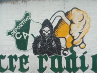 Mural - Graffiti - Pintada - Mural de la Barra: Frente Radical Verdiblanco • Club: Deportivo Cali