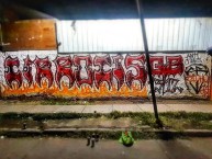 Mural - Graffiti - Pintada - "Mxral barrio CIRROCIS RENCA" Mural de la Barra: Garra Blanca &bull; Club: Colo-Colo