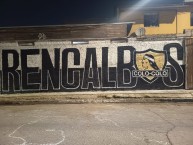 Mural - Graffiti - Pintada - "mural RENCALBOS" Mural de la Barra: Garra Blanca &bull; Club: Colo-Colo
