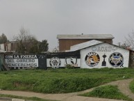 Mural - Graffiti - Pintadas - "Talcacike barrio Norte" Mural de la Barra: Garra Blanca &bull; Club: Colo-Colo &bull; País: Chile