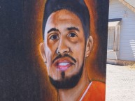 Mural - Graffiti - Pintada - Mural de la Barra: Huracan Naranja • Club: Cobreloa