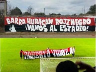 Mural - Graffiti - Pintada - Mural de la Barra: Huracan Roji-Negro • Club: Deportivo Lara