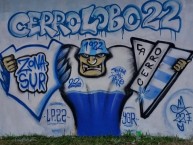 Mural - Graffiti - Pintada - "Cerrolobo!" Mural de la Barra: La Banda de Fierro 22 &bull; Club: Gimnasia y Esgrima