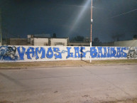 Mural - Graffiti - Pintadas - "Vamos las bandas" Mural de la Barra: La Banda de Fierro 22 &bull; Club: Gimnasia y Esgrima &bull; País: Argentina