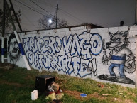 Mural - Graffiti - Pintadas - "Lp22" Mural de la Barra: La Banda de Fierro 22 &bull; Club: Gimnasia y Esgrima &bull; País: Argentina