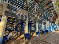 Mural - Graffiti - Pintadas - Mural de la Barra: La Banda de Fierro 22 &bull; Club: Gimnasia y Esgrima &bull; País: Argentina
