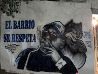 Mural - Graffiti - Pintadas - "Lp22" Mural de la Barra: La Banda de Fierro 22 &bull; Club: Gimnasia y Esgrima &bull; País: Argentina