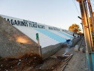 Mural - Graffiti - Pintada - "SECTORES Magariños Flaco Alcides - María Chela Chelasco - Lucho Luis Ãngel Stolzing - Ernesto Verdaguer" Mural de la Barra: La Banda del Mate • Club: Argentino de Quilmes