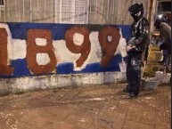 Mural - Graffiti - Pintadas - "los pibes tienen ke pintar" Mural de la Barra: La Banda del Parque &bull; Club: Nacional &bull; País: Uruguay