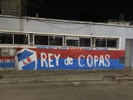 Mural - Graffiti - Pintadas - "rey de copas" Mural de la Barra: La Banda del Parque &bull; Club: Nacional &bull; País: Uruguay