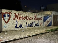 Mural - Graffiti - Pintadas - "nosotros somos la lealtad" Mural de la Barra: La Banda del Parque &bull; Club: Nacional &bull; País: Uruguay