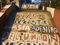 Mural - Graffiti - Pintadas - "banda vs banda corriste" Mural de la Barra: La Banda del Parque &bull; Club: Nacional &bull; País: Uruguay