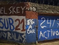 Mural - Graffiti - Pintadas - Mural de la Barra: La Banda del Parque &bull; Club: Nacional &bull; País: Uruguay