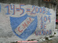 Mural - Graffiti - Pintada - Mural de la Barra: La Banda del Parque • Club: Nacional