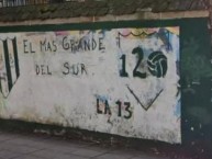 Mural - Graffiti - Pintada - "el mas grande del sur" Mural de la Barra: La Banda del Sur &bull; Club: Banfield