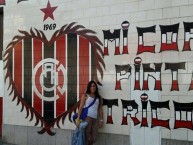 Mural - Graffiti - Pintada - Mural de la Barra: La Famosa Banda de San Martin • Club: Chacarita Juniors