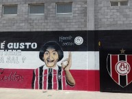 Mural - Graffiti - Pintada - Mural de la Barra: La Famosa Banda de San Martin • Club: Chacarita Juniors